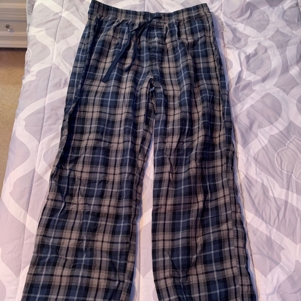 Men’s Plaid Panamas Pants